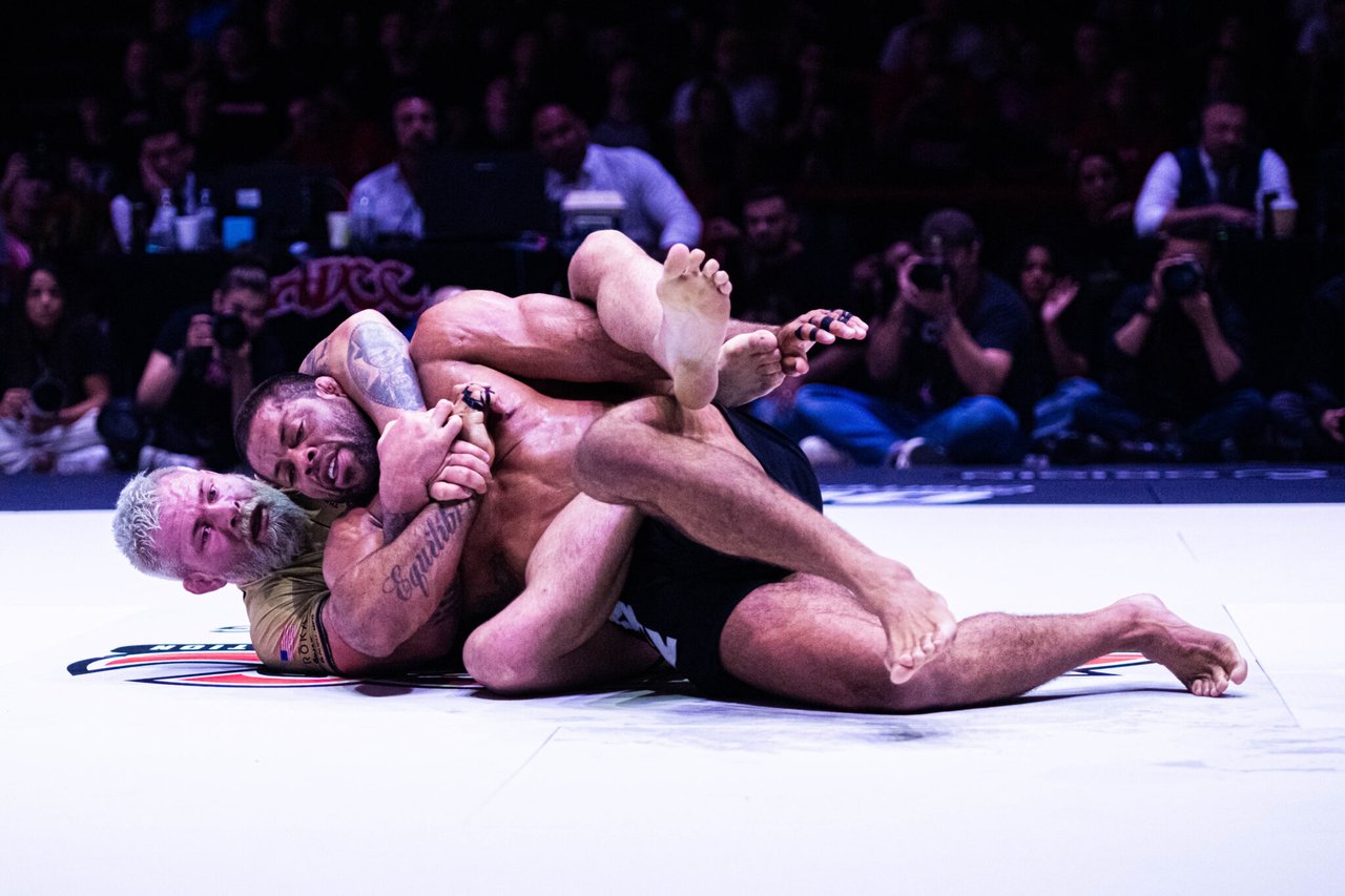Гордон Райан в схватке — фирменный контроль на ковре ADCC